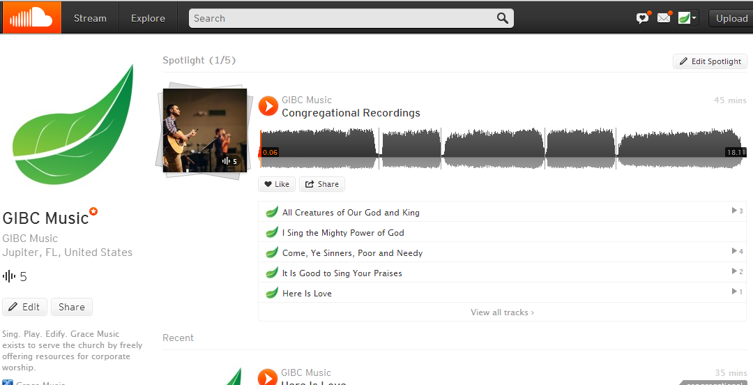 Find us on Soundcloud!