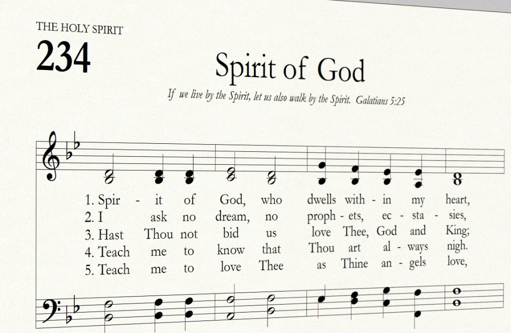 hymnal snapshot