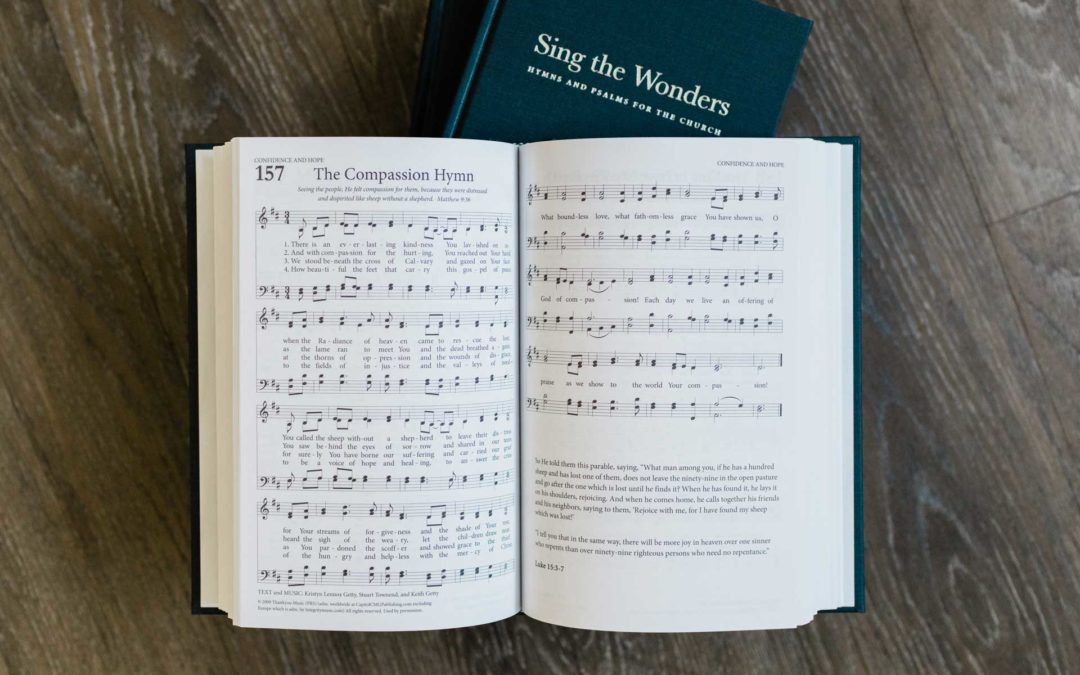 New hymnal scores posted