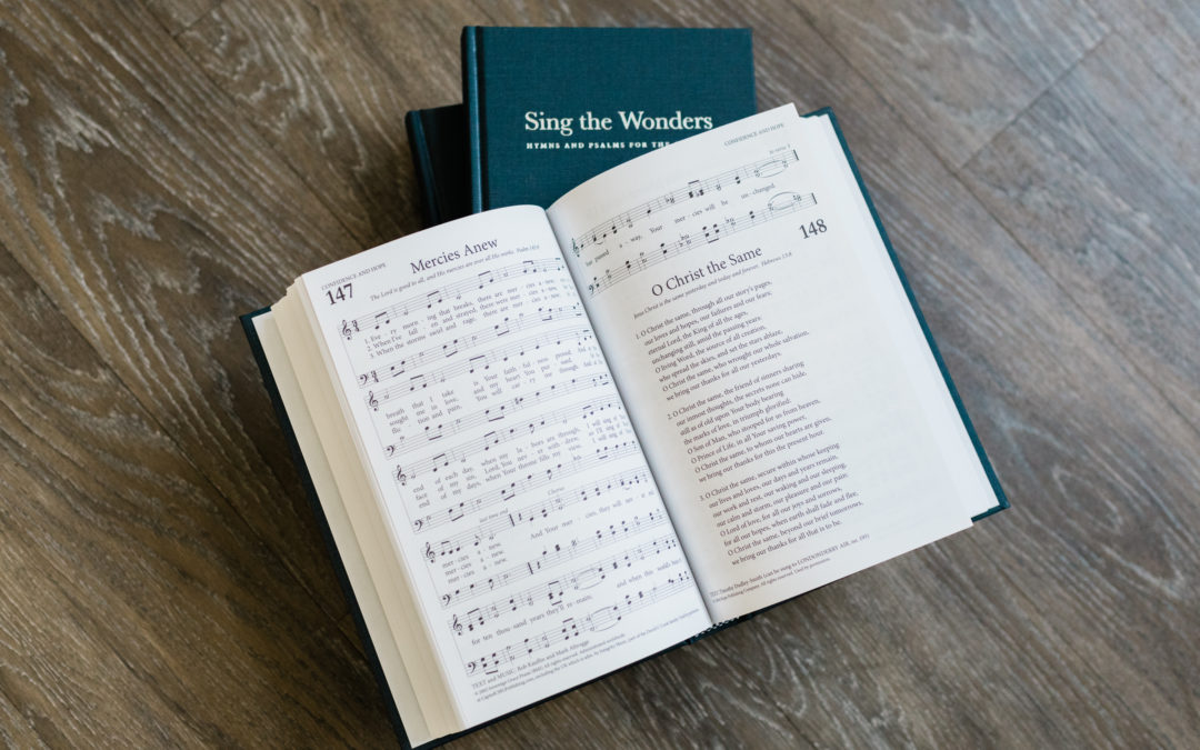 The hymnals are here! Also, discounts.